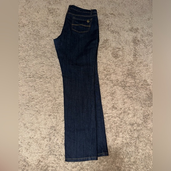 Michael Kors dark denim straight leg jeans - Picture 11 of 11